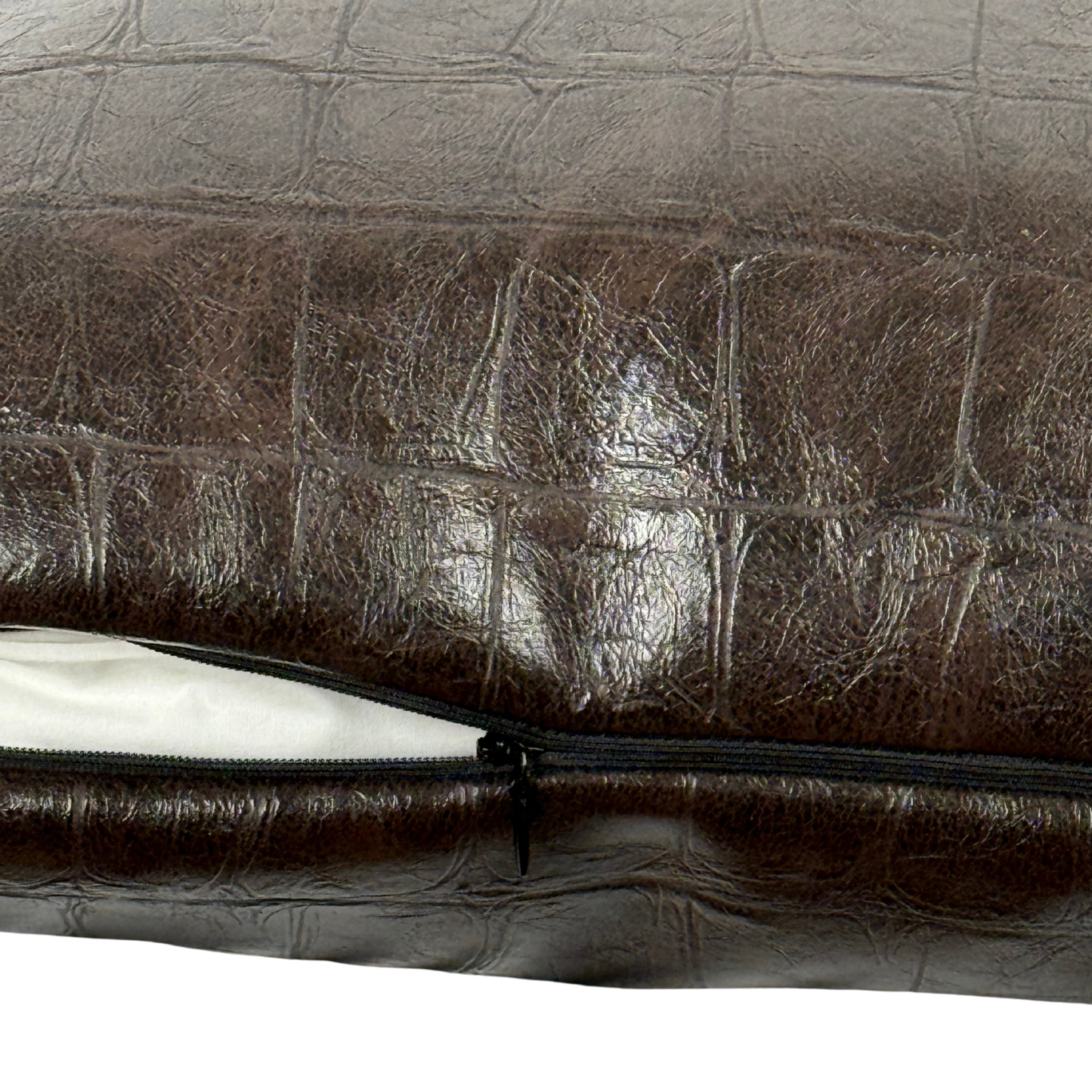 Crocodile Lumbar Pillow | 14x20"