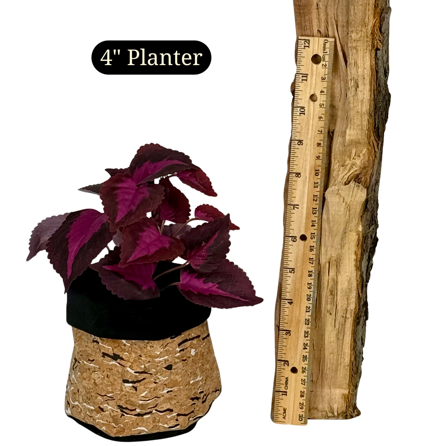 Corky Fabric Planter