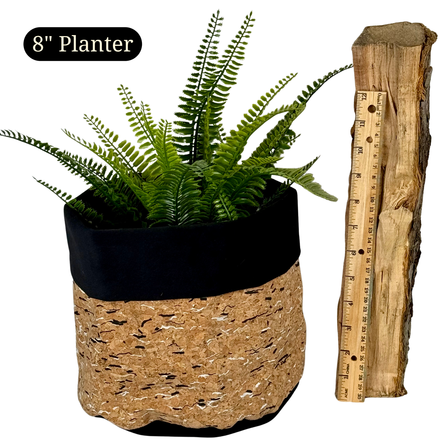 Corky Fabric Planter