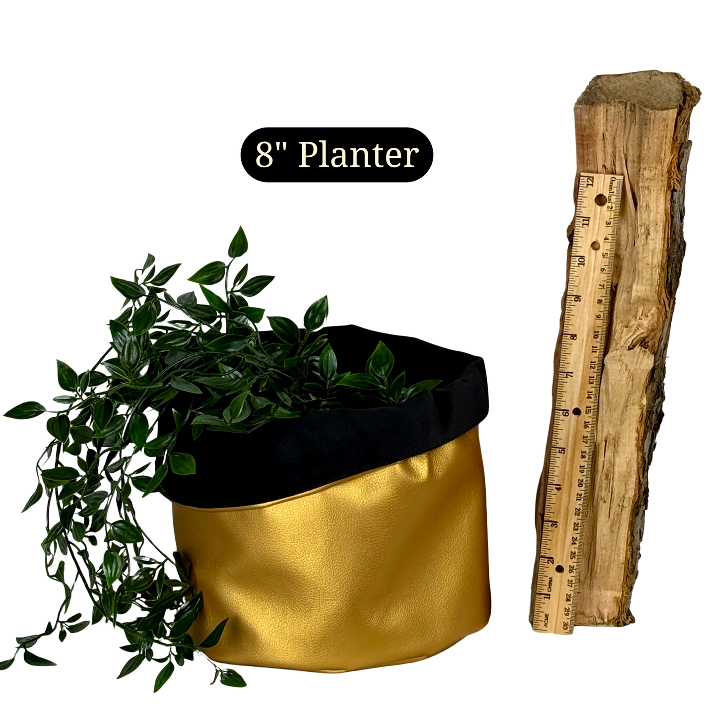 Gatsby Leatherette Planter