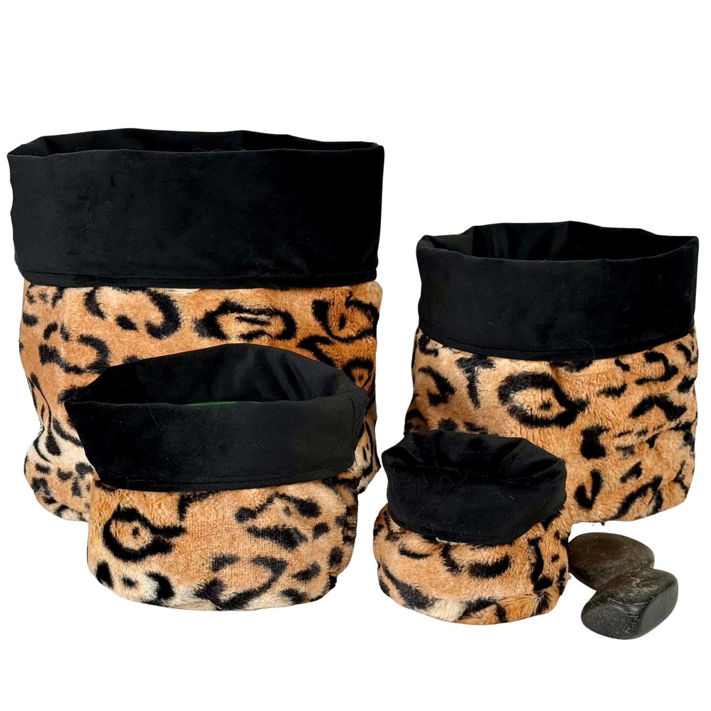 Meow Chenille Fabric Planter