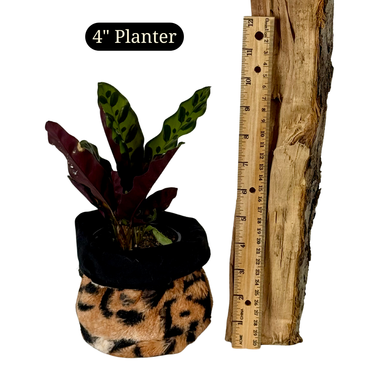 Meow Chenille Fabric Planter