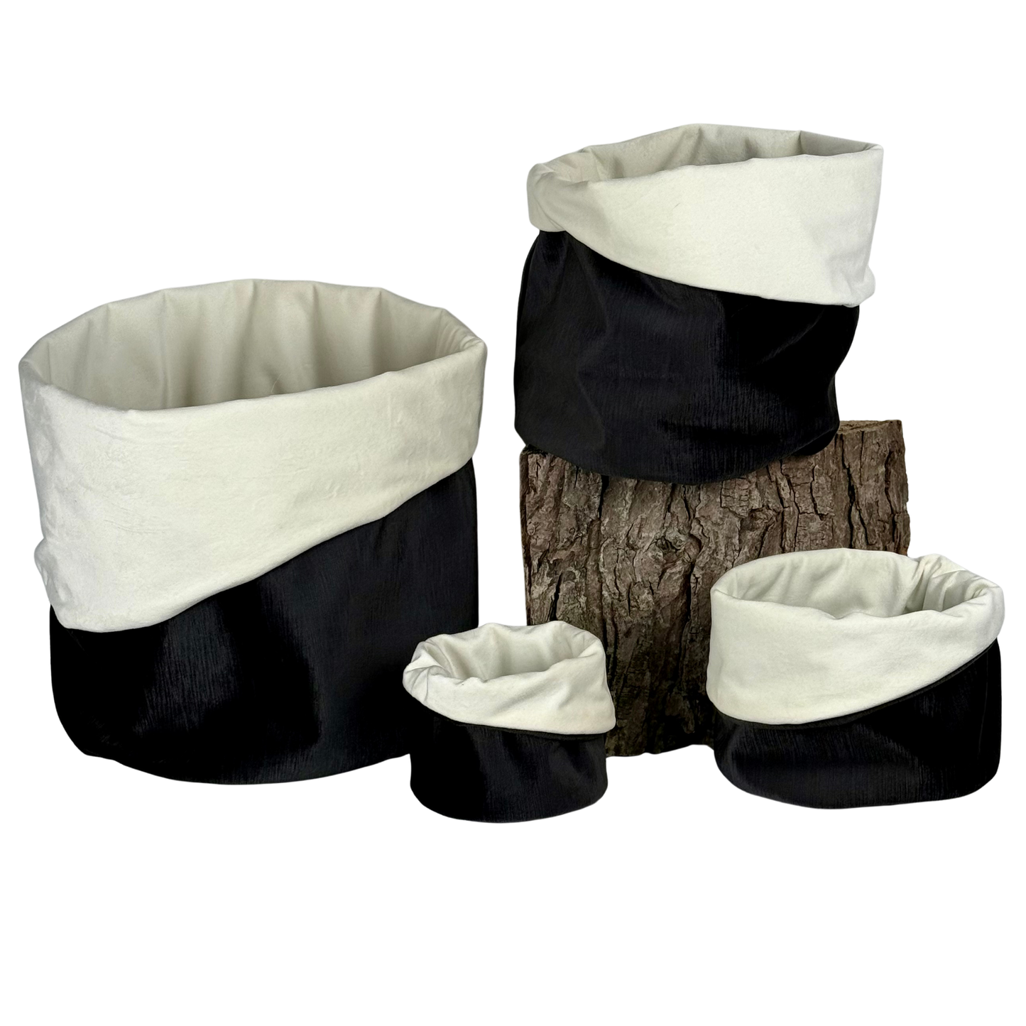 Snow Drift Velvet Planter
