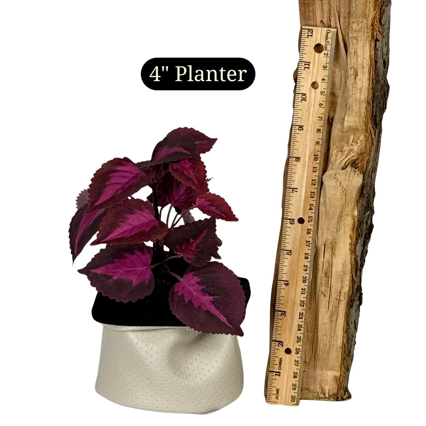 Sand Storm Leatherette Planter