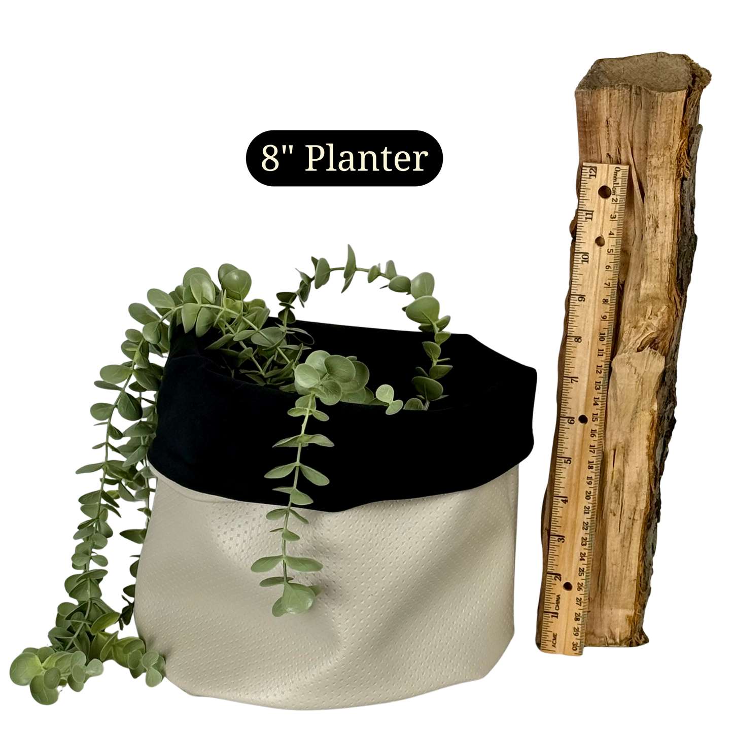 Sand Storm Leatherette Planter