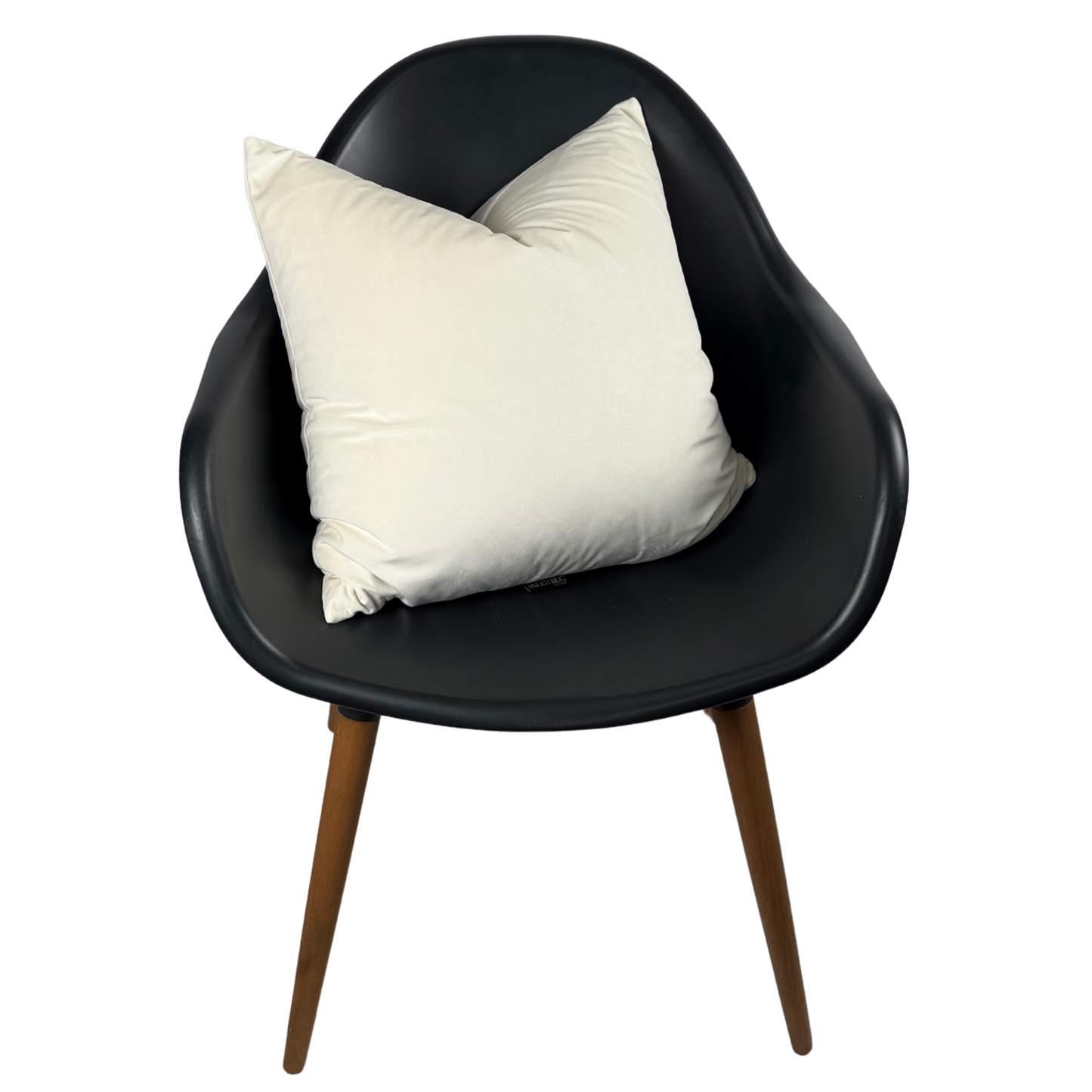 Cream Velvet Pillow | 20x20"