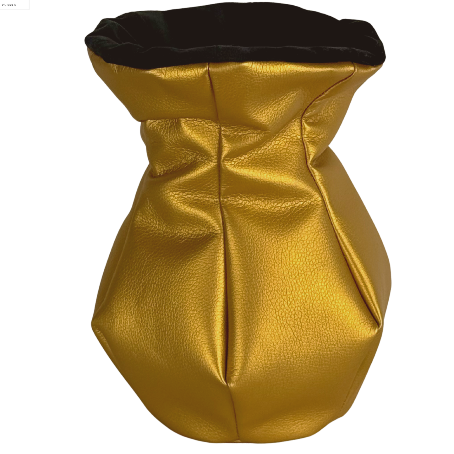 Bubble Vase | Gold with Black
