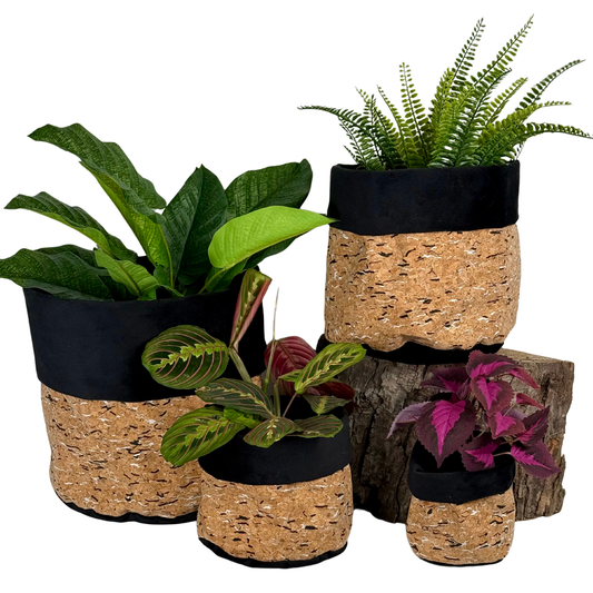 Corky Fabric Planter