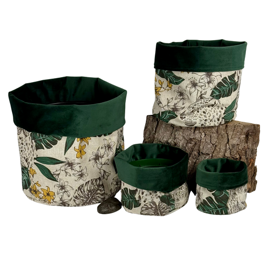 Wild! Fabric Planter