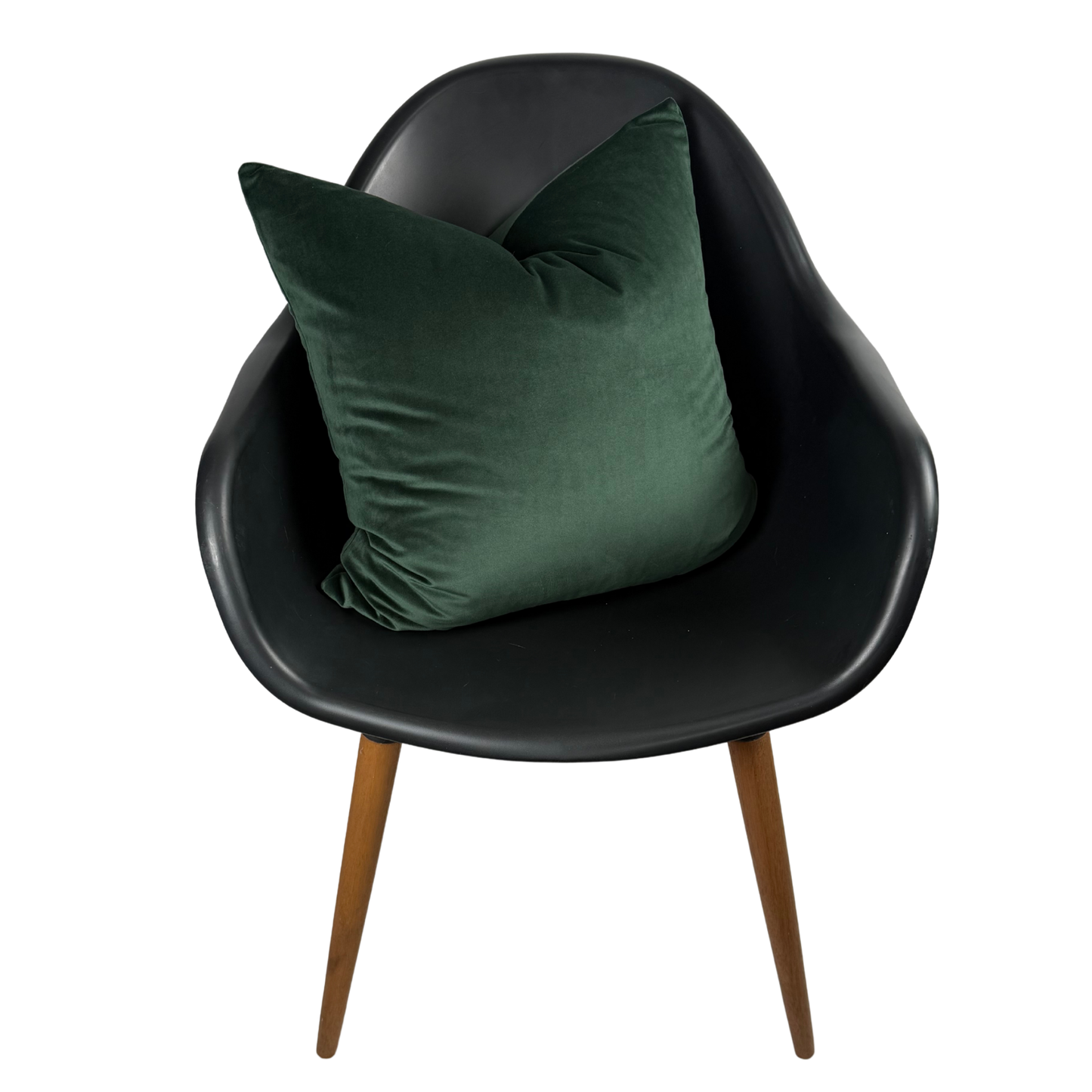 Forest Green Velvet Pillow | 20x20"