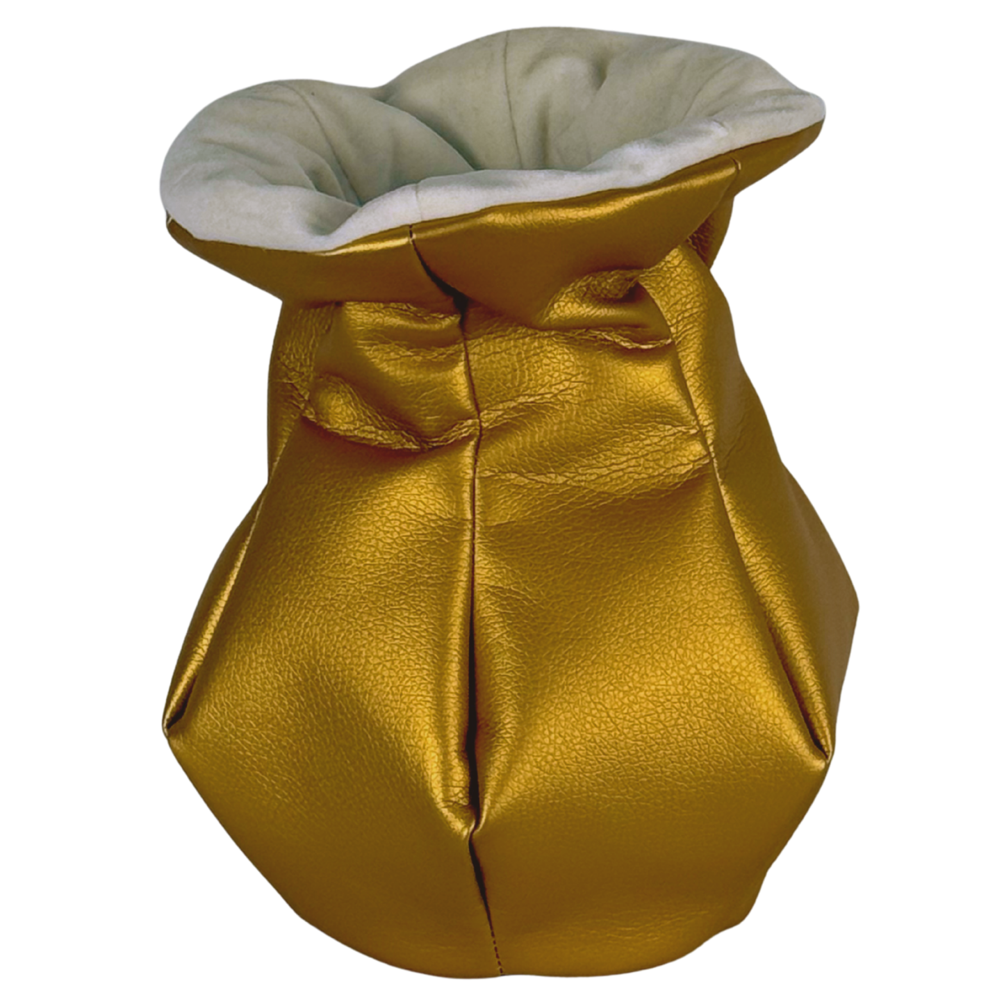 Bubble Vase | Gold with Cream